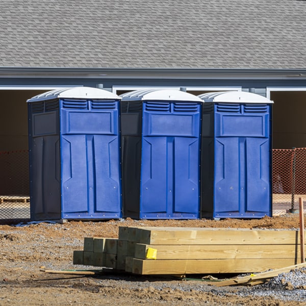 are there any restrictions on what items can be disposed of in the porta potties in Couderay Wisconsin
